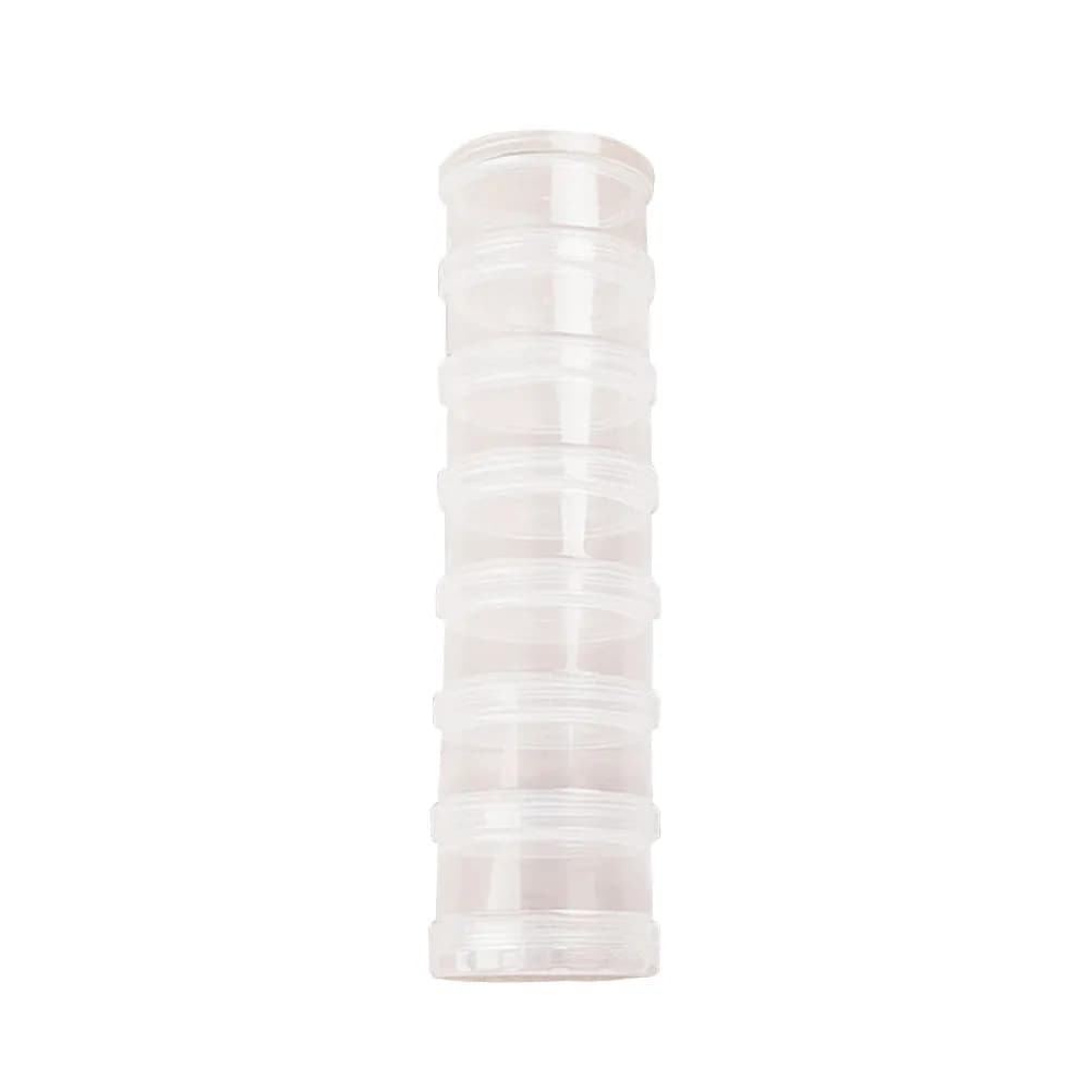 7 Day Pill Box Weekly Organizer for Medications Vitamins Supplements 7 Compartment Secure Tight Lid Hygienic Plastic Travel