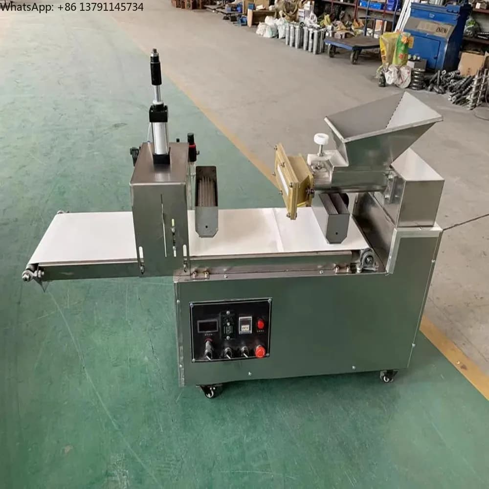Macchina Automatica per Barrette Proteiche e Snack di Cereali - Estrusore per Barrette ai Datteri per Negozi, Macchina Commerciale per la Lavorazione di Barrette Nutrizionali