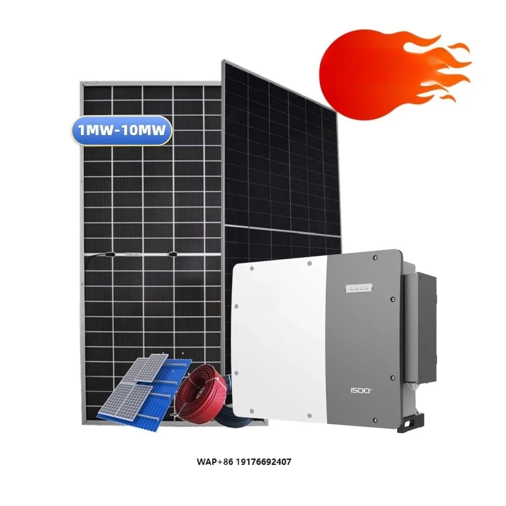 Greensun 1MW 2MW 3MW 4MW 5WM 10MW Solar Panel Power Plant System for Roof Ground Mounting