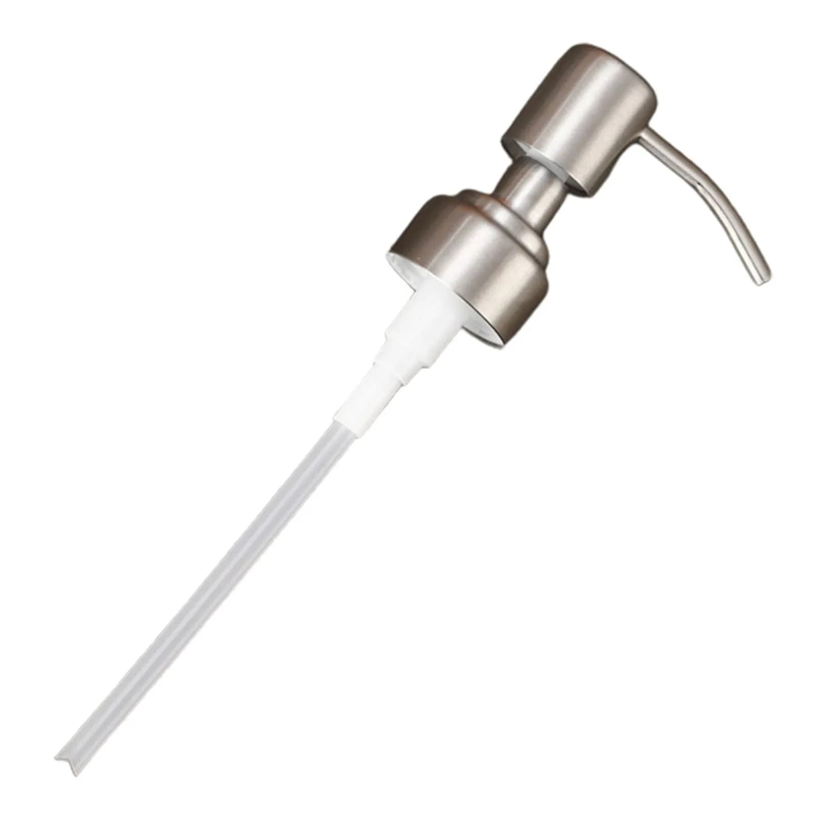Pompa di Ricambio per Dispenser di Sapone in Acciaio Inox, Progettata per un Uso Prolungato con Sapone Liquido, Shampoo e Lozioni