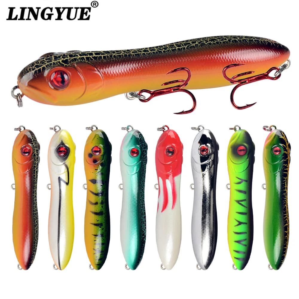Snake Head Pencil Lures 10cm 15.6g Hard Artificial Baits Universal For Freshwater Saltwater Angling Fishing Lures