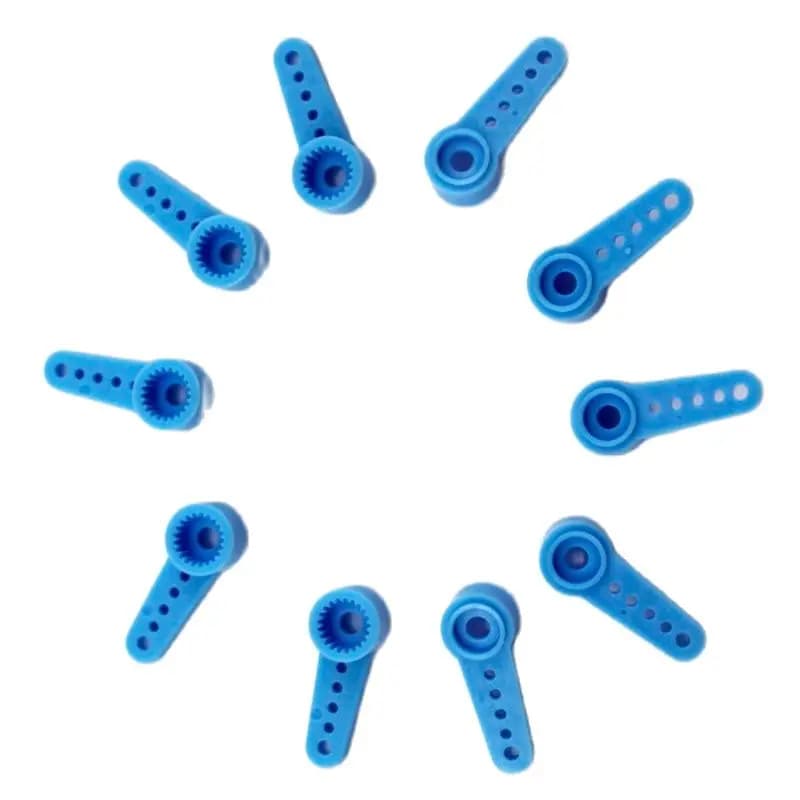 Braccio per servi in plastica da 10 pezzi 21T per servi Allineare 410M / Futaba 3156/ HD2216/ MD993