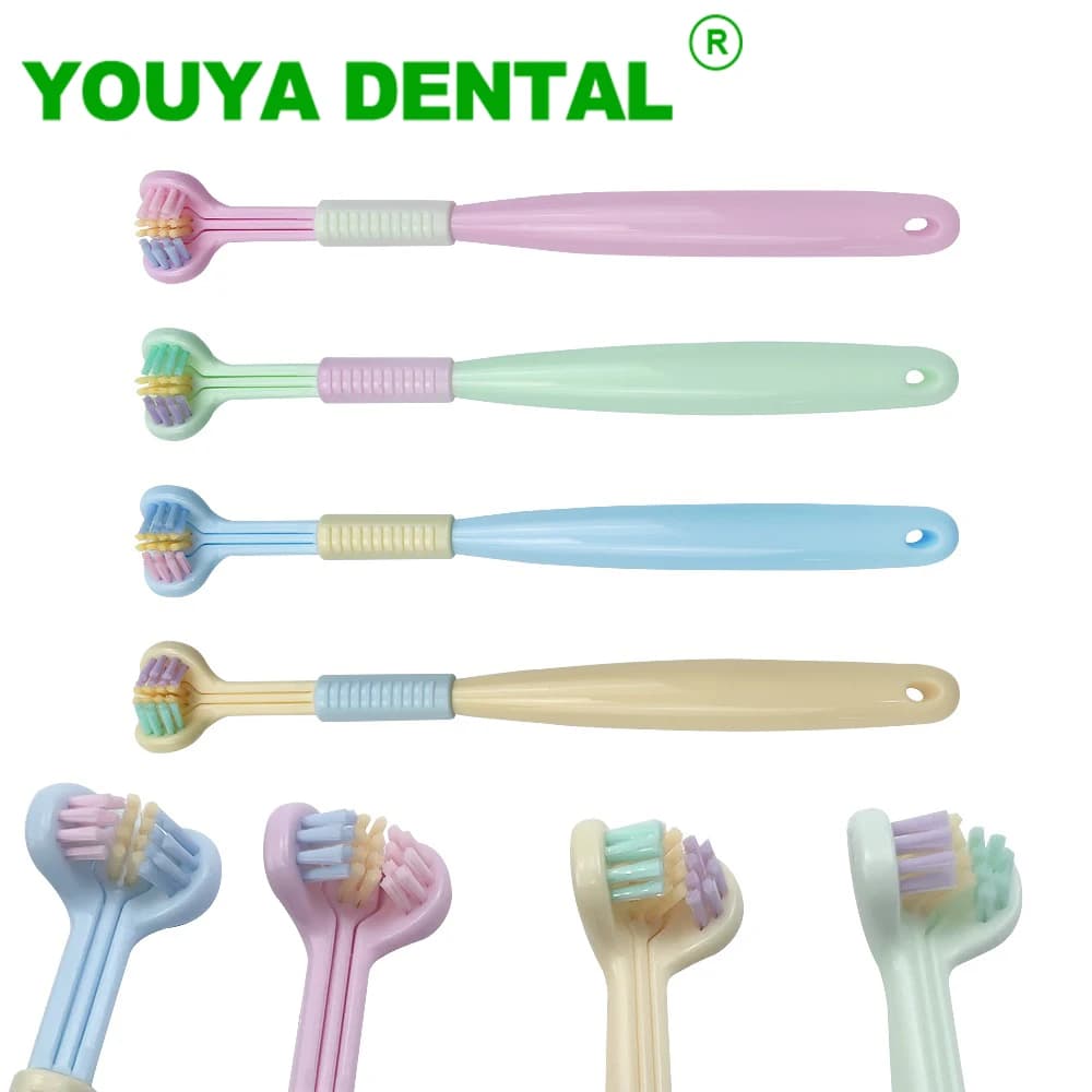 Toothbrush for children toothbrush with soft bristles on three sides brushes for cleaning teeth whitening toothbrush for home use oral hygiene tools