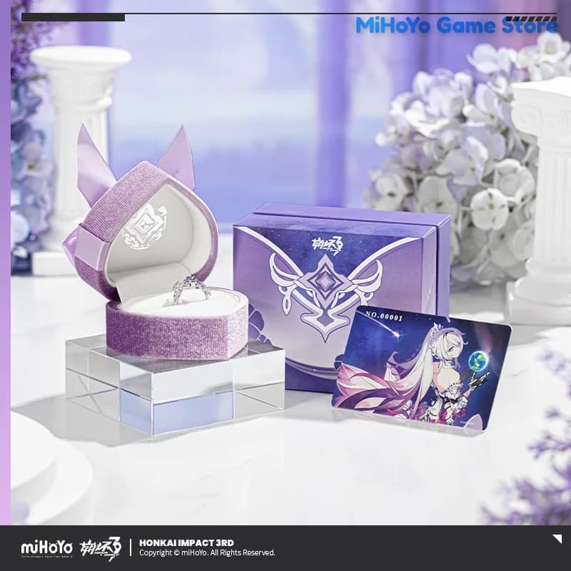 Kiana Herrscher Of Finality Ring Honkai Impact 3 Original Kiana Kaslana Cosplay Doujin Christmas Gift Accessories