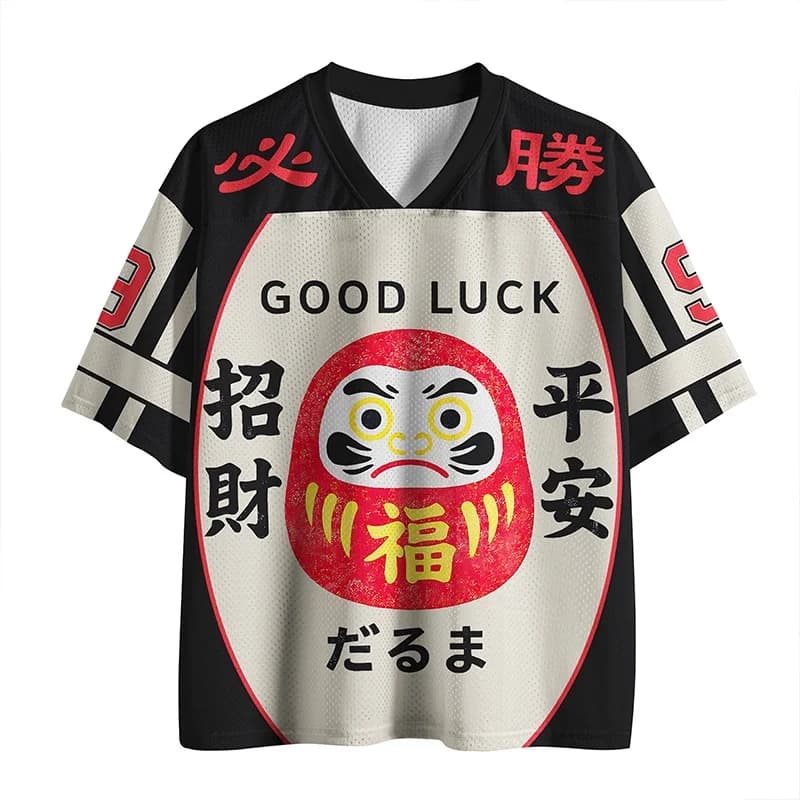 T-shirt sportiva e fitness con stampa 3D con motivo divertente Ping An Zhaocai, scollo a V, per uomo e donna, top casual da strada per bambini