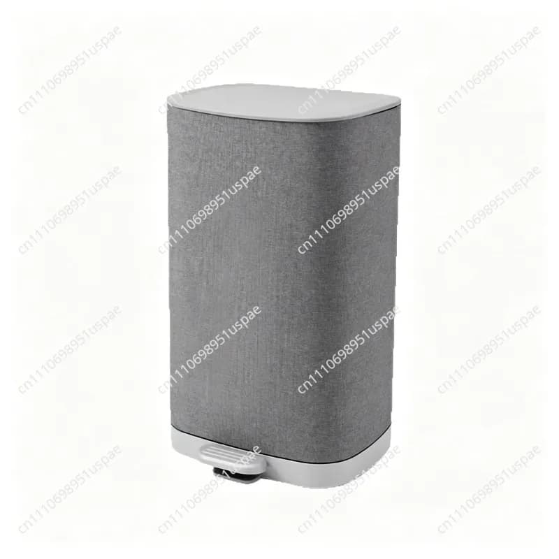 Laundry Basket Collapsible Fabric Hamper with Lid Foot Pedal Handle Portable Storage Bag for Bedroom Bathroom