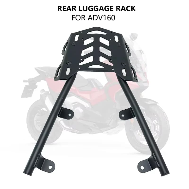 Accessori moto Portapacchi posteriore Portapacchi Custodia Supporto Staffa adatta per Honda ADV160 ADV 160 2023 2024