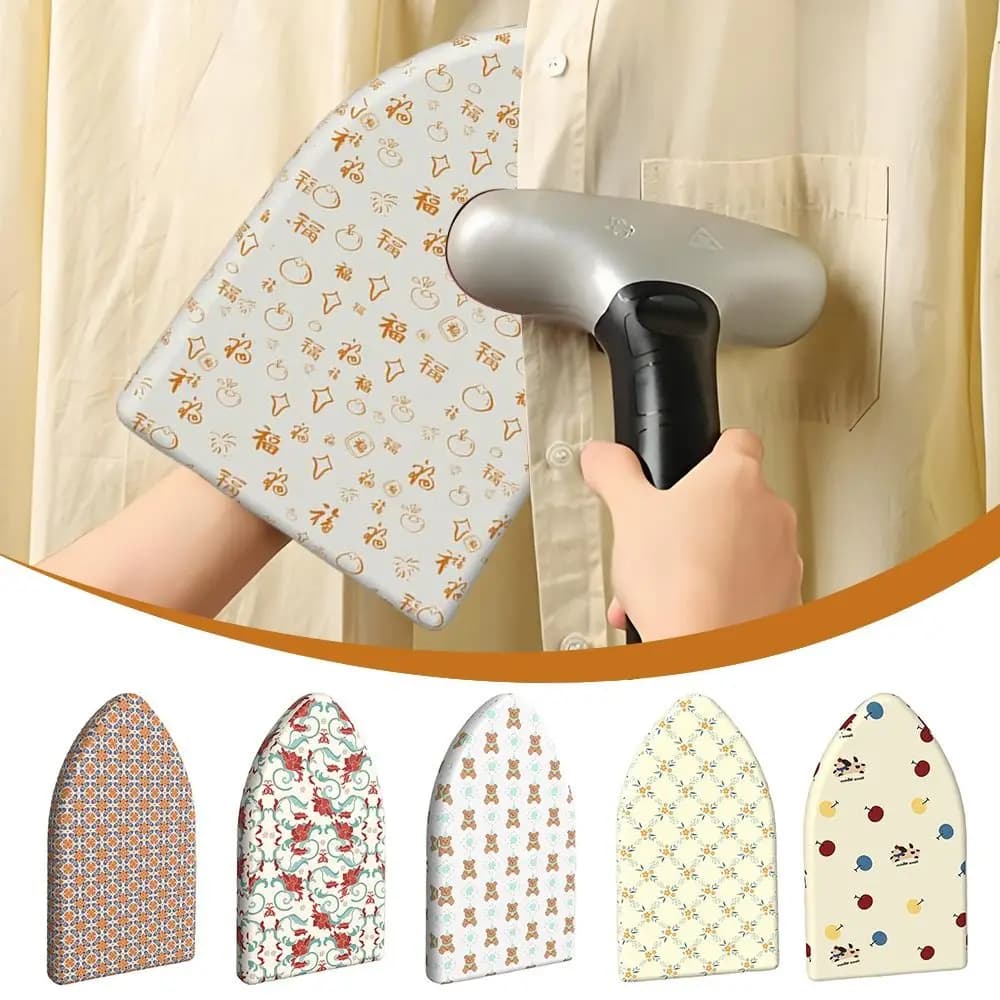 Ferro da stiro portatile Mini tavolo da stiro antiscottatura Rack resistente al calore Manicotto per vaporizzatore per indumenti