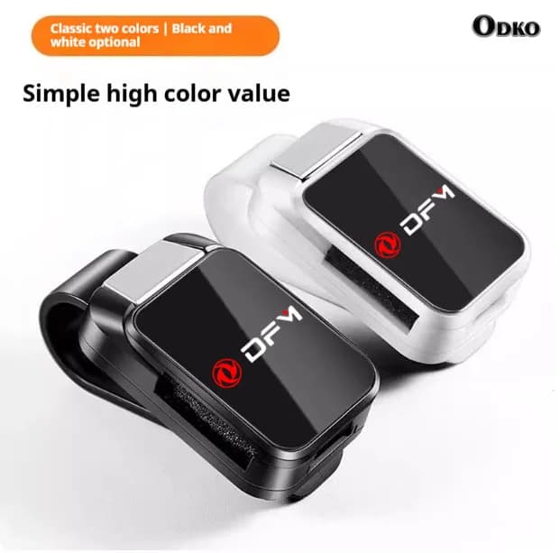 Interni auto Visiera parasole Porta occhiali Occhiali da sole Clip per Dongfeng DFM AX7 H30 S30 DFSK SX5 SX6 AX4 P11