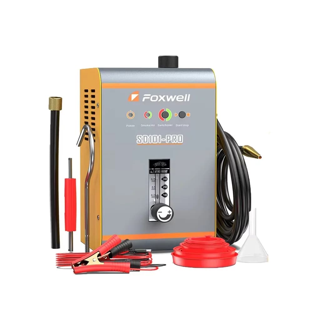 Ranlraka SD101PRO Strumento Diagnostico Automobilistico, Generatore di Fumo 12V, Analizzatore di Perdite nel Sistema EVAP, Rilevatore di Fumo per Auto e Camion