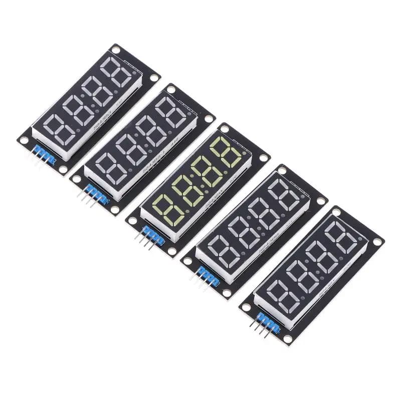 TM1637 0.56 Inch 4 Bit LED Digital Tube Display 7 Segments Display Module LED Electronic Clock Display Module Board For Arduino