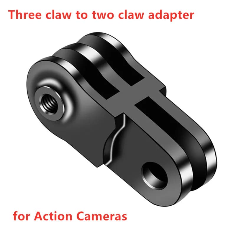 1pc Base in Metal Mounting Mini Tripod Adapter Screw Mounting for Gopro Insta360 DJI Action Camera Cage Rigs Frame Bracket