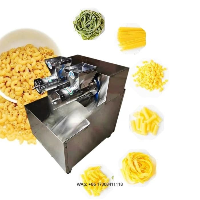 Macchina Estruditrice per Noodles di Riso di Facile Utilizzo, per Estrusione del Pasta e Produzione di Anelli di Pasta su Piccola Scala Linea di Produzione Spaghetti