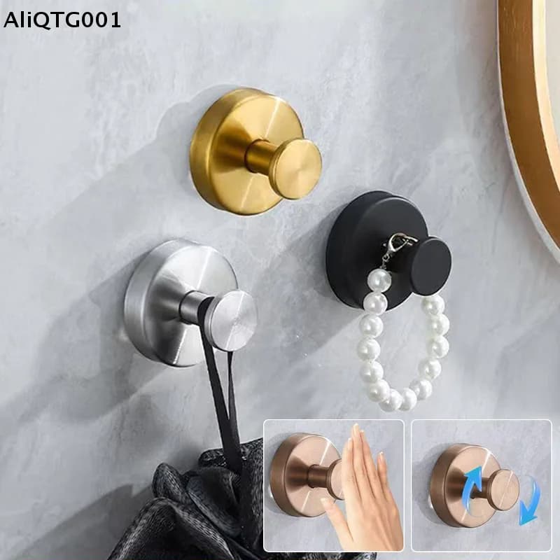 1 Pezzo Gancio a Ventosa in Acciaio Inossidabile per Doccia, Bagno, Asciugamani, Accappatoi, Spugne, per Porte Doccia in Vetro, Piastrelle, Specchi