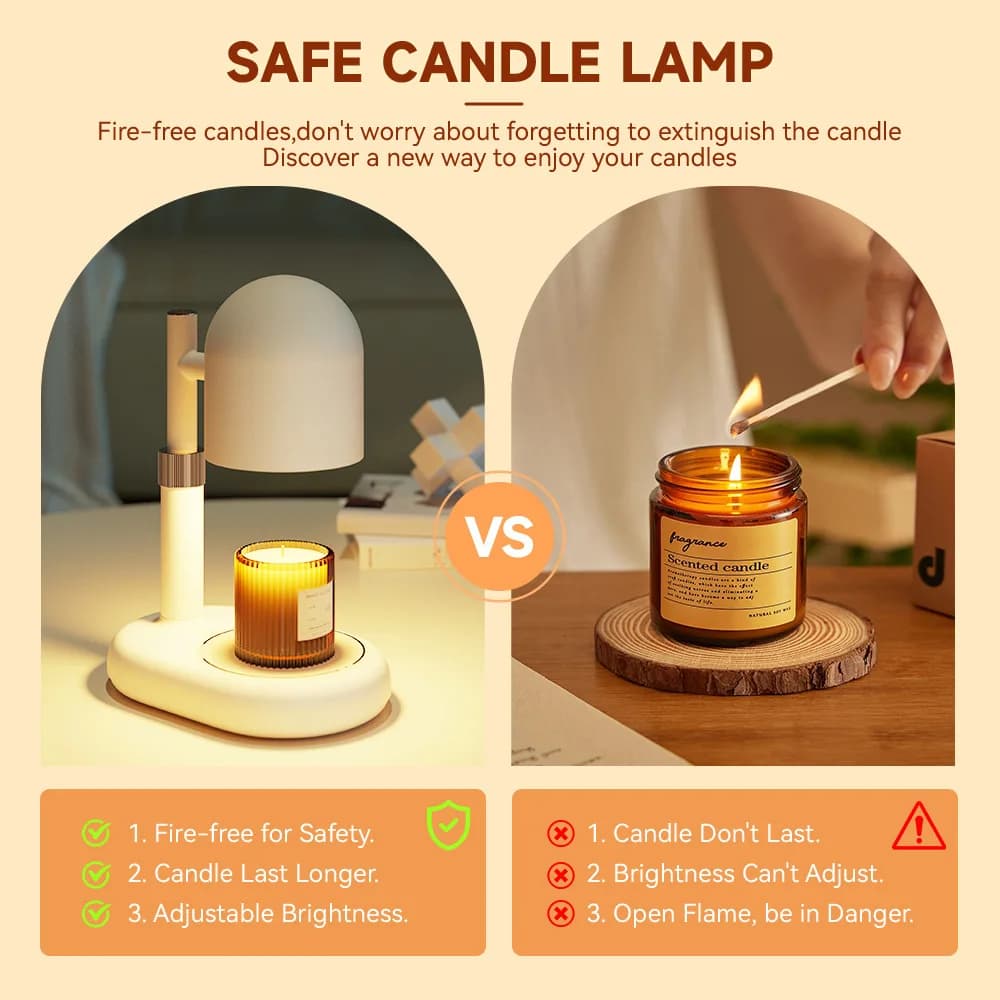 Aromatherapy melted wax frost wind decorative desk lamp electric multi-plug bedside night light