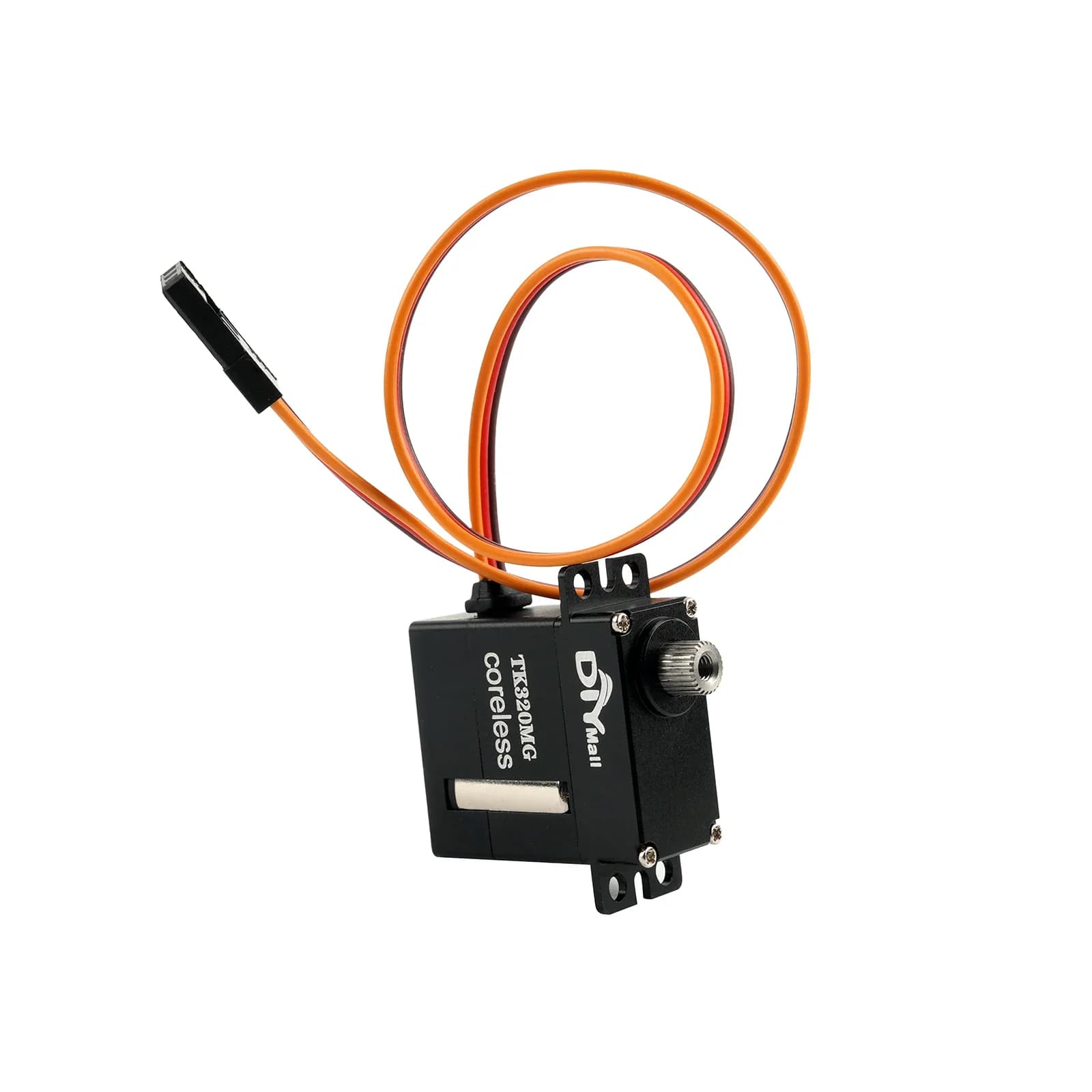 Servo Digitale Micro TK-320MG 3.8kg ad Alta Coppia con Ingranaggi Metallici Senza Nucleo per Auto RC e Camion, Rotazione 180 270 360 Gradi