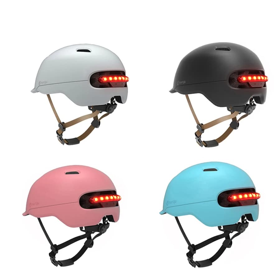 Smart4u SH50 cycling bike bicycle ultralight helmet for Brompton Bike rear automatic bicycle LED Smart Flash Light Helme