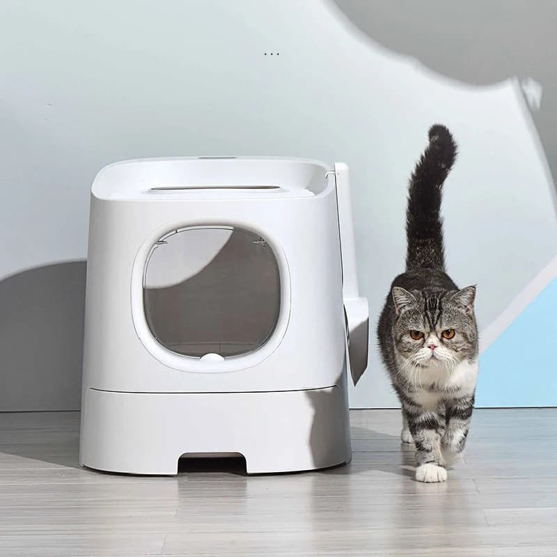 Pala per WC Padelle per gatti Villa Bagno Tappeto da viaggio Padelle per gatti coperte Sandbox Igienico Kuweta Dla Kota Lettiera per gatti