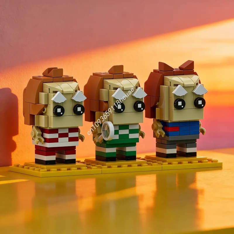 336 Pezzi MOC Mago di Oz Lollipop Guild Brickheadz, Blocchi da Costruzione, Giocattoli Educativi, Regalo di Natale per Bambini