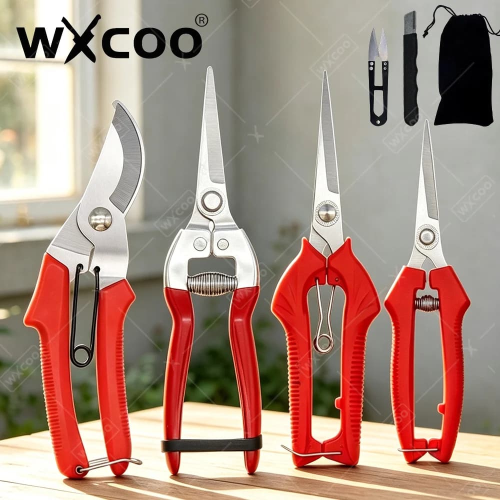 Sprinkler Shears - Fruit Shears High Carbon Steel Fruit Harvest Shears Professional Orchard Pruning Tool Rust Resistant Sharp Blades