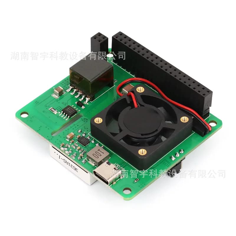 Scheda di espansione alimentatore Ethernet PoE Raspberry Pi 4B/3B+ Rete Raspberry PI 802.3af