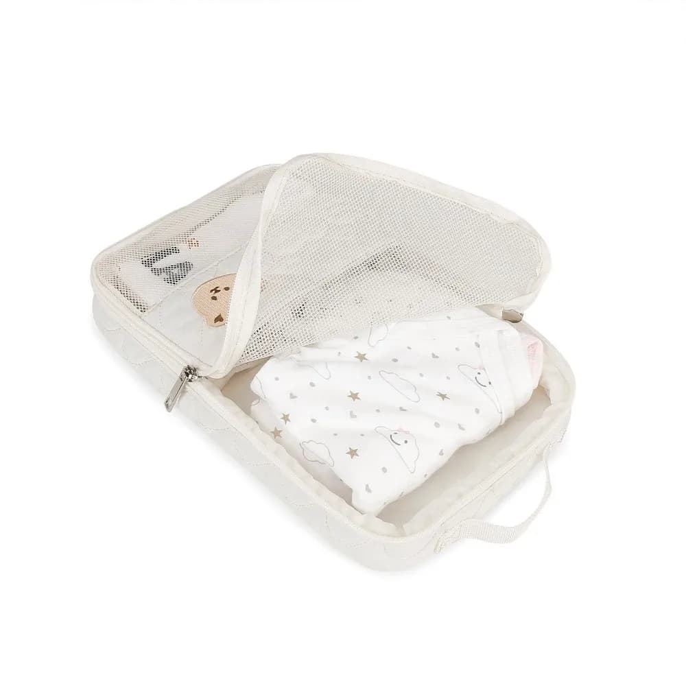 Waterproof Baby Diaper Bag Cute Design Separate Storage Stroller Hanging Bag Hanging Style Multiple Compartments