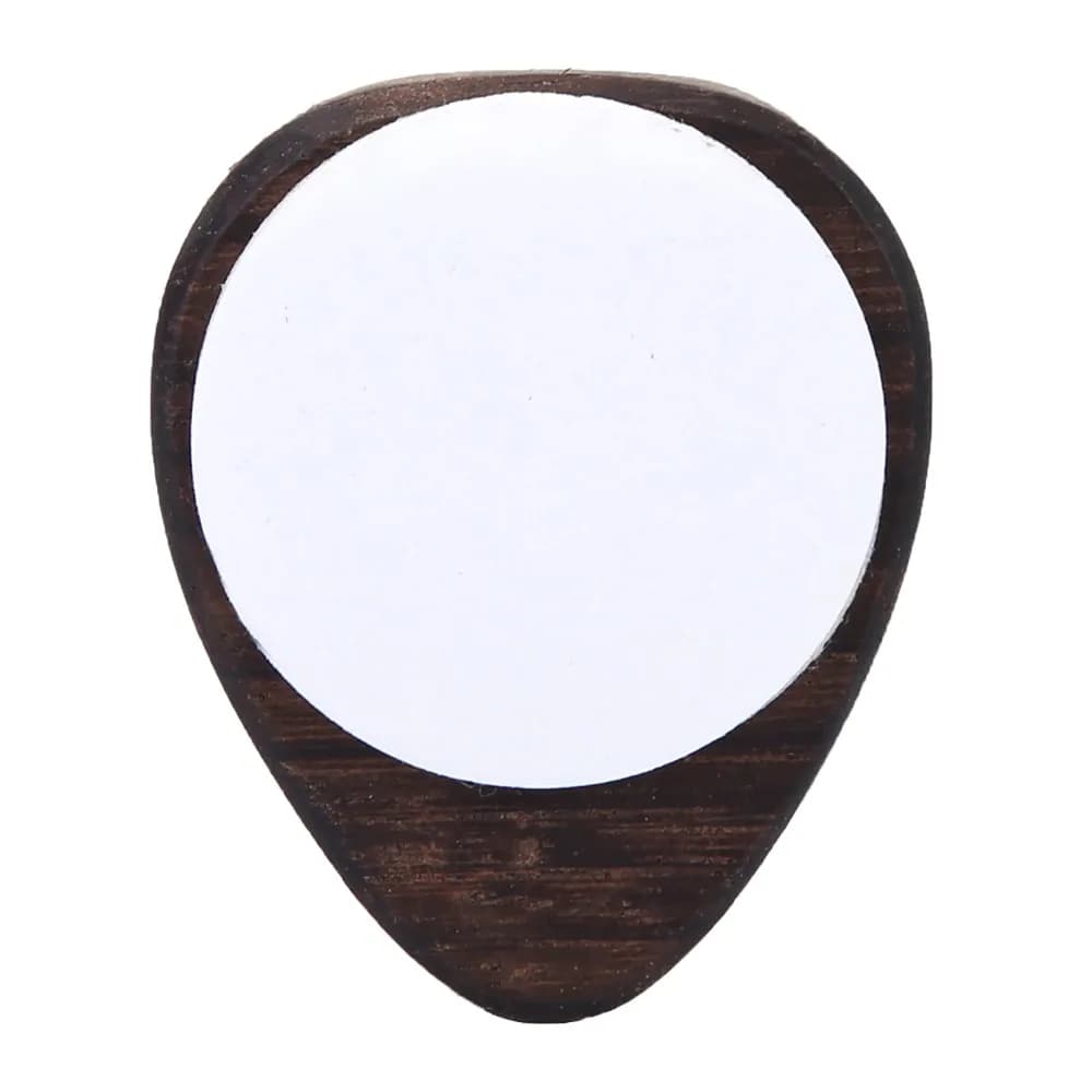 ​Premium Rose Wood Guitar Pick Box ​Display Case ​Wood Box ​Guitar Pick Holder ​Heart Shaped ​Plectrum Storage Box