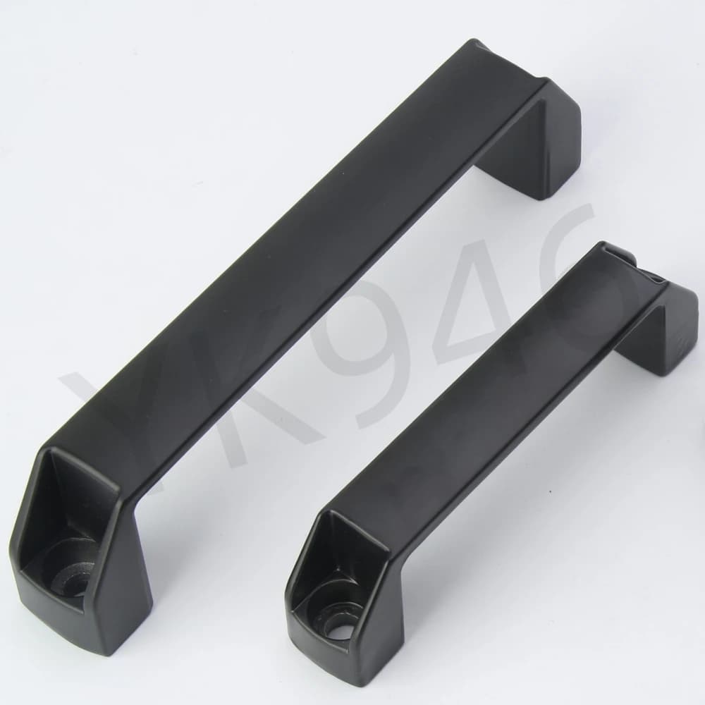 YK946 maniglie in alluminio nero manopole per cassetti maniglie e pomelli decorativi per armadi da cucina maniglie per mobili