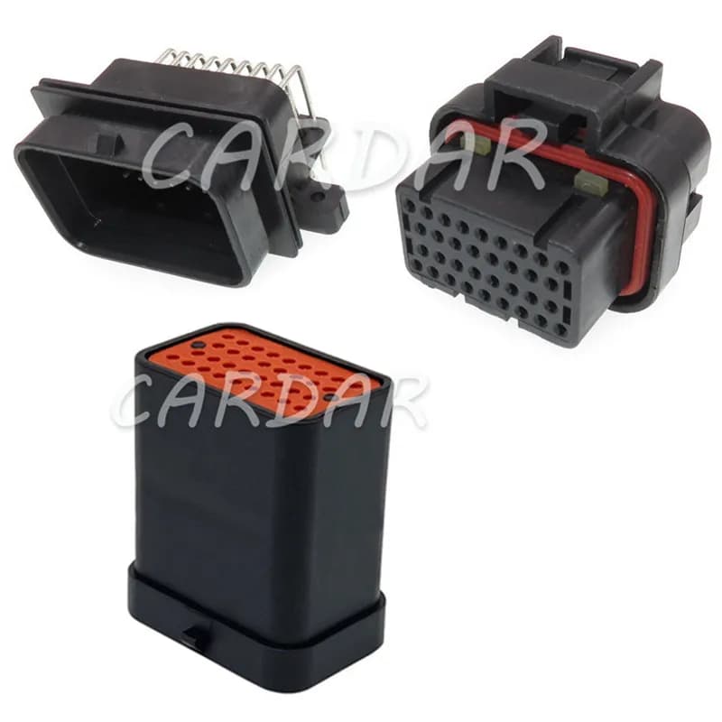 1 Set 34 Spille 4-1437290-1 AMP Superseal 1.0 Auto Connettore Auto ECU Spina Con Terminali