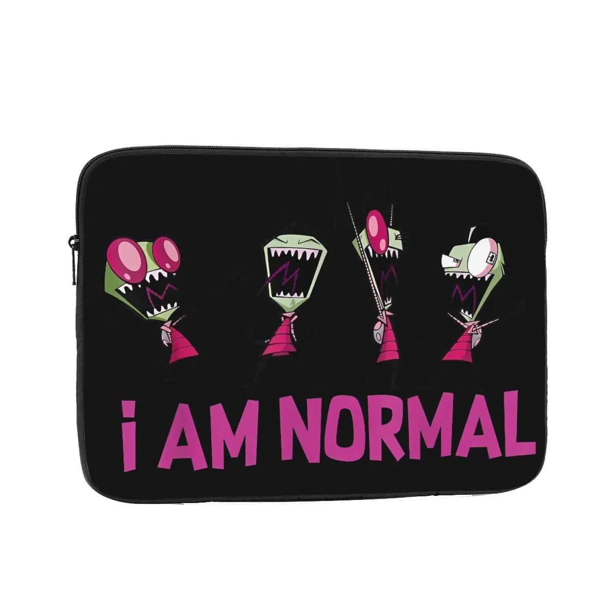 Custodia per notebook per laptop Invader Zim I Am Normal Dance Custodia per computer 12 13 15 17 pollici Custodia antiurto