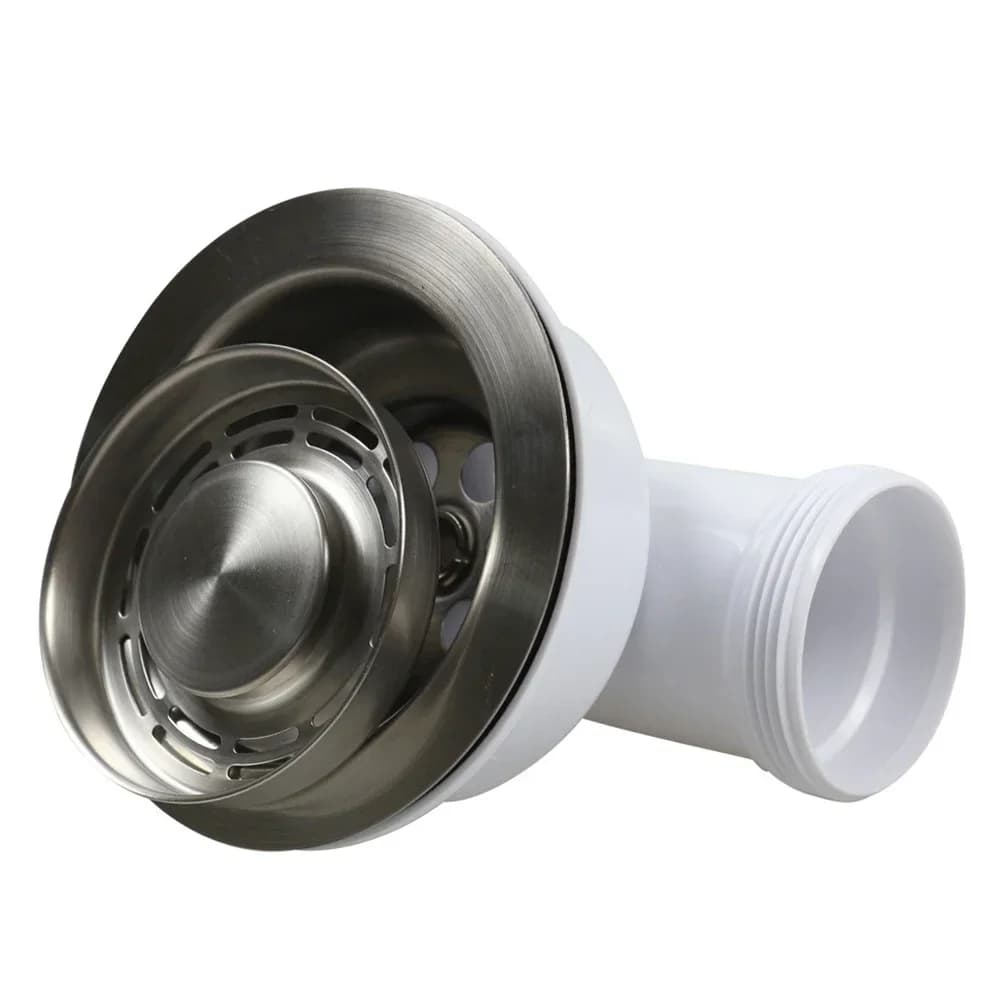 Kit di rifiuti da cucina, filtro per lavello per uso quotidiano, cestello facile da rimuovere, diametro generoso per lavello da cucina standard