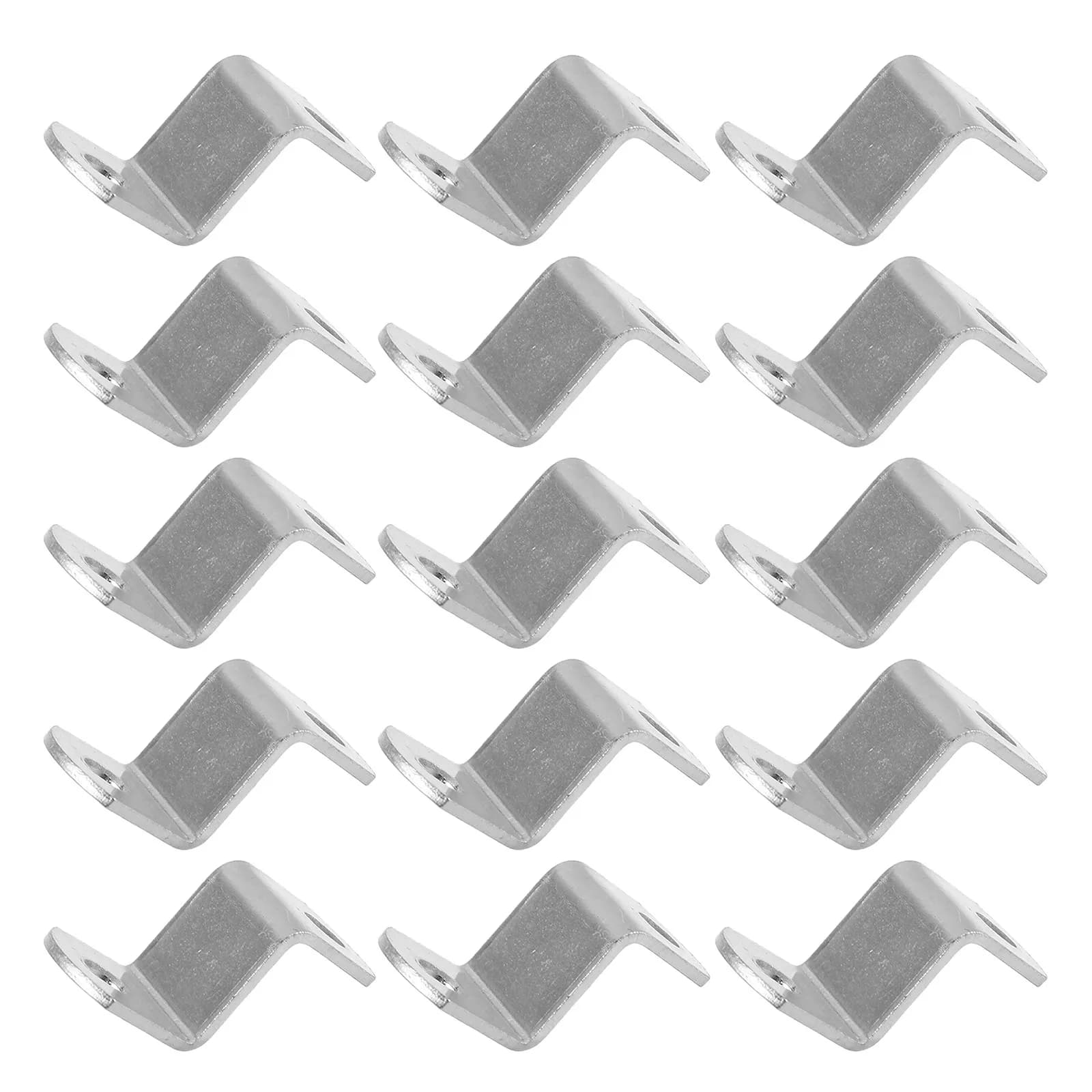 50Pcs Right Angle Z Shape Frame Corner Brackets Metal Clips for Canvas Photo Frames Mirrors Picture Hardware Metal Small Clips
