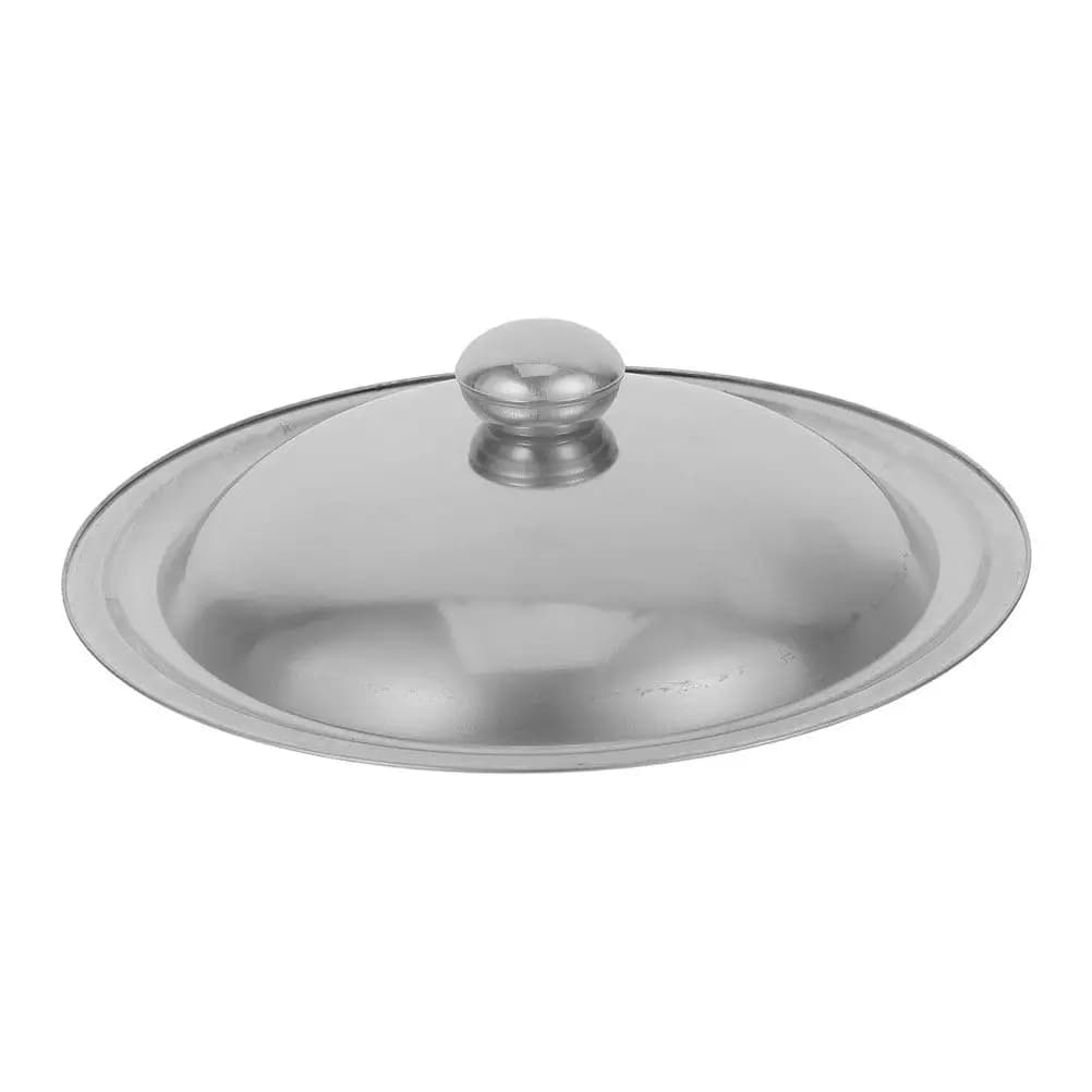 Universal stainless steel cover for pots and pans, Suitable for Keeping Heat and Preventing Skewers