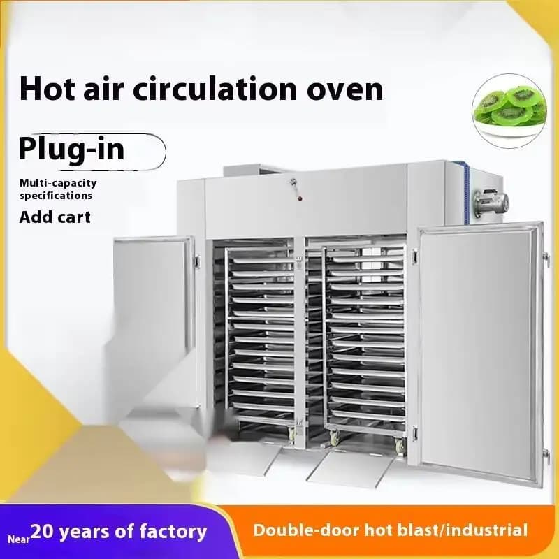 Door Electric Blast Circulating Oven Drying Food Tea Traditional Chinese Medicine Drying Room Large Industrial Double