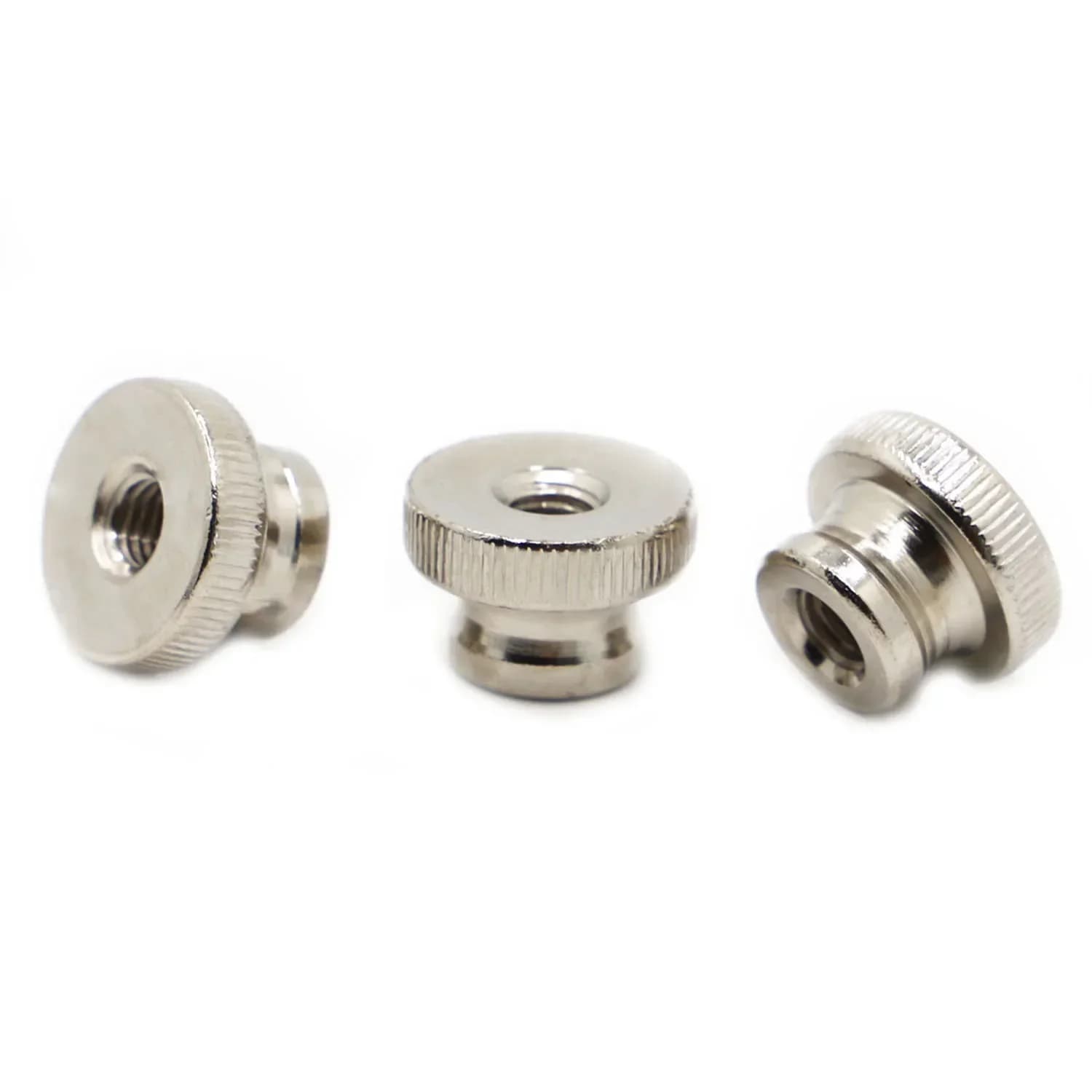 M3 M4 M5 M6 M8 M10 Nickel Steel GB806 Hand Nut High Zigrinate Powder Pass hole Blind hole Dado Advertising Decorative nail