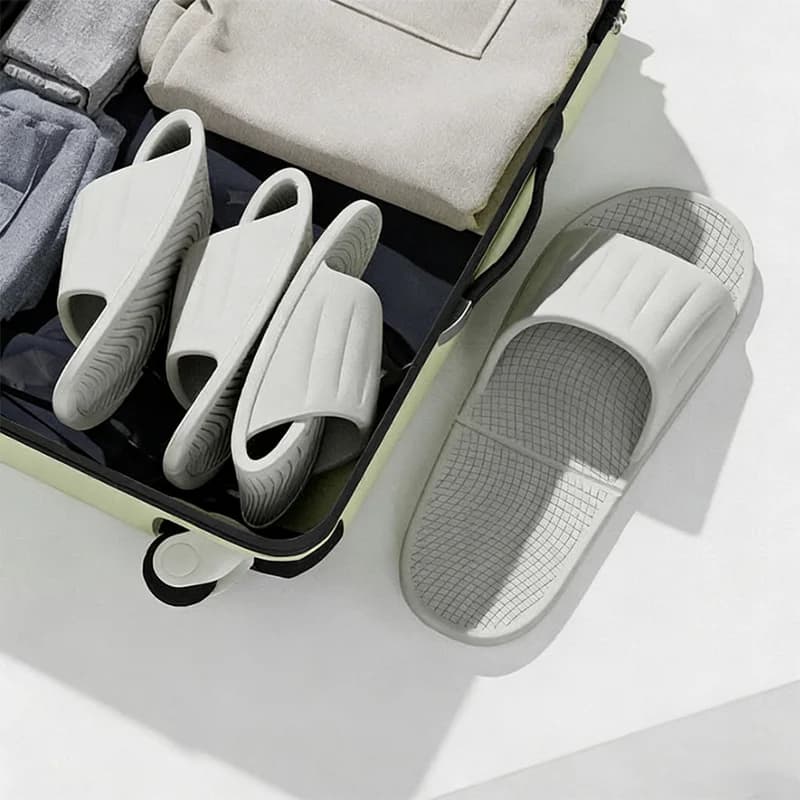 Foldable slippers EVA portals for Men and Women, Reading, Travel, for Hotel and Bathroom, Anti-slip and dryer