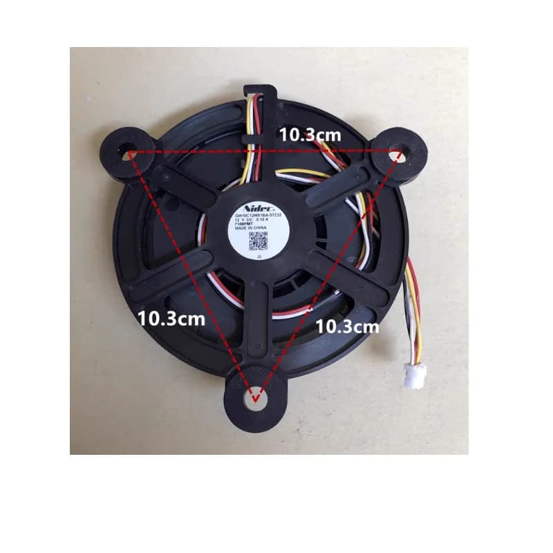 Frigorifero refrigerazione originale ventola di raffreddamento GW10C12MS1BA-57Z32 12V accessori