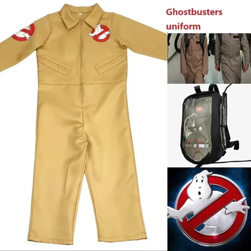 Theme Ghostbusters Uniform Cosplay Costume Adult Halloween Costume Movie Jumpsuit Suitable for 110190 Outfits Love Live Cosplay