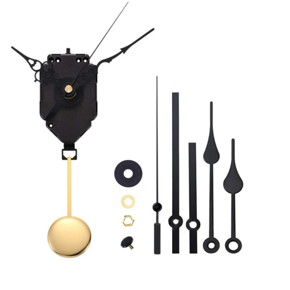 Orologio da parete con pendolo al quarzo, carillon, meccanismo melody Westminster, set di movimenti per la riparazione, sostituzione del movimento dell'orologio, decorazioni per la casa