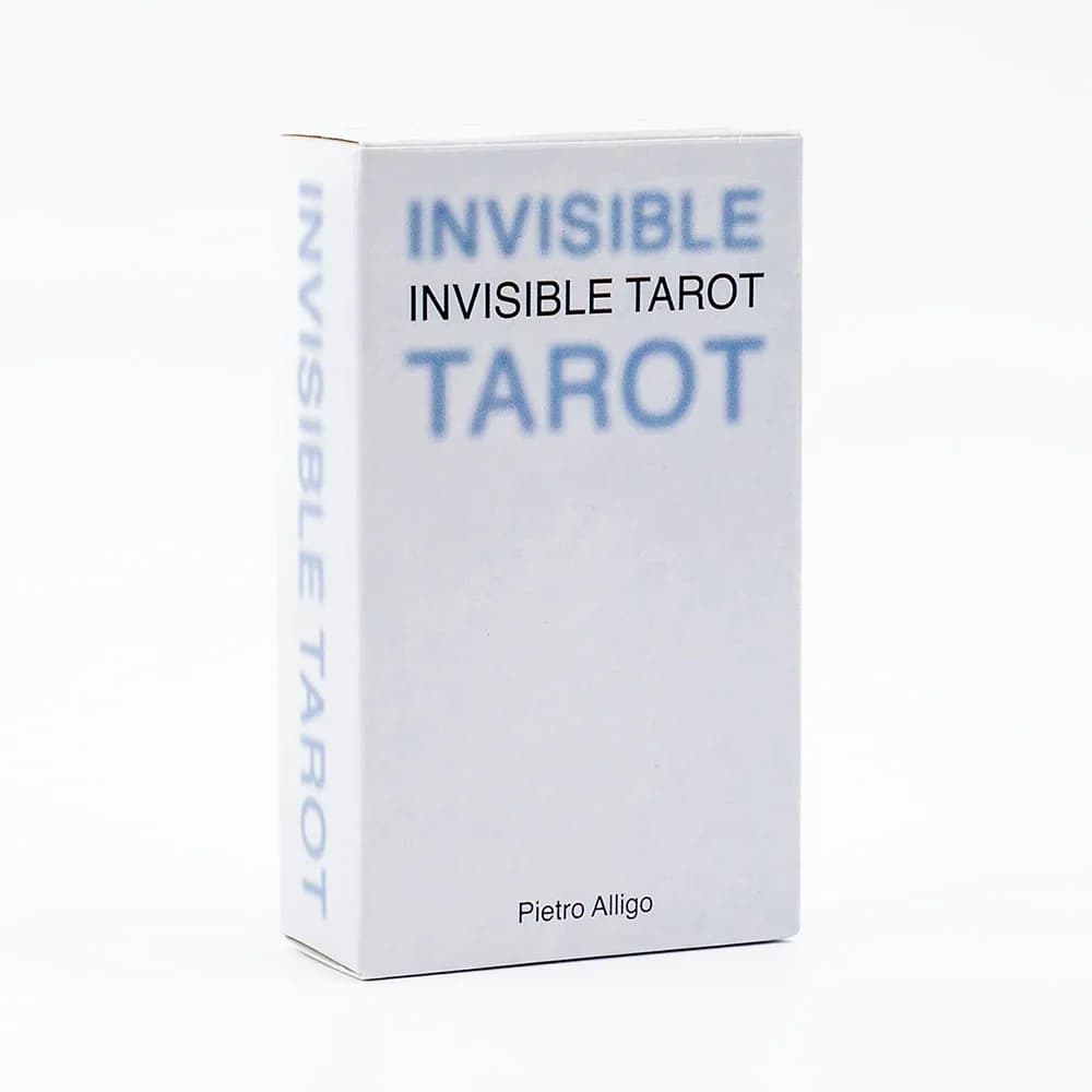 Tarocchi invisibili 78 carte vuote crea il tuo mazzo di tarocchi Fate divinazione fortunetting giochi di carte gioco da tavolo per feste 10.3*6cm