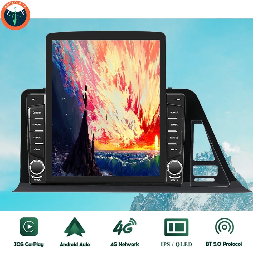 8G + 128G Android 14.0 Lettore DVD per auto per Toyota C-HR CHR 2016 - 2021 Auto Radio Musica Video HU Lettore multimediale Navigazione GPS