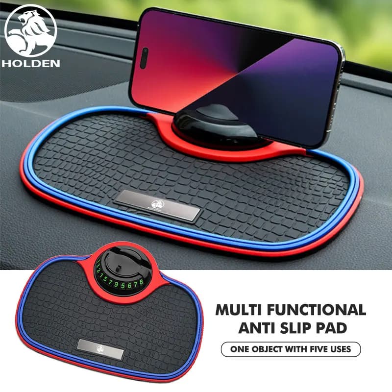 Cruscotto dell'auto Tappetino in PVC antiscivolo Tappetino adesivo antiscivolo Supporto per telefono per Holden Captiva Commodor VZ VE Colorado Caprice VT VX VU