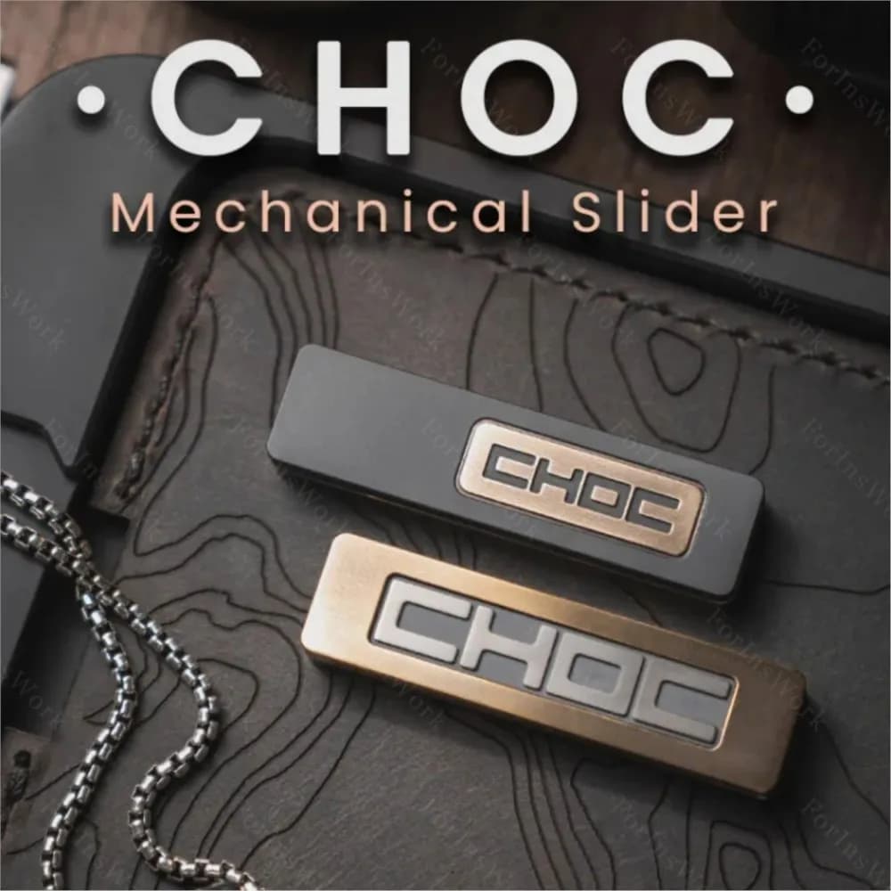 LAUTIE Choc Cursore meccanico da scrivania Giocattoli Fidget Slider Giocattoli antistress Gadget fantastici