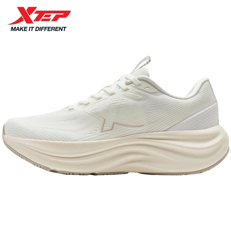 Xtep QingYun Lite Scarpe da corsa da donna 2025 Primavera Leggero con suola spessa Ammortizzato Retro Sneaker per donna 975218110042