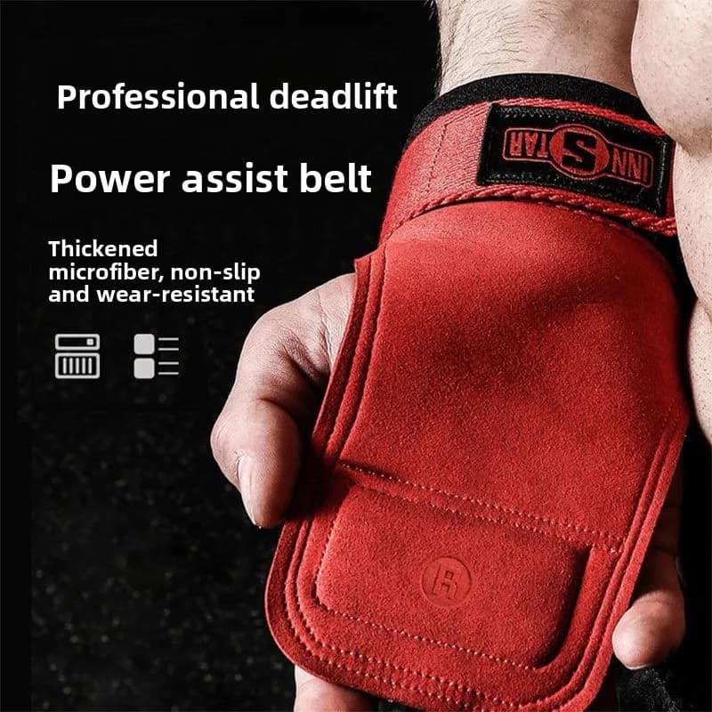 Power Belt Fitness Palm Protector, professional pull-up horizontal bar gloves, integrated fitness protective equipment for your wrist with palm protection