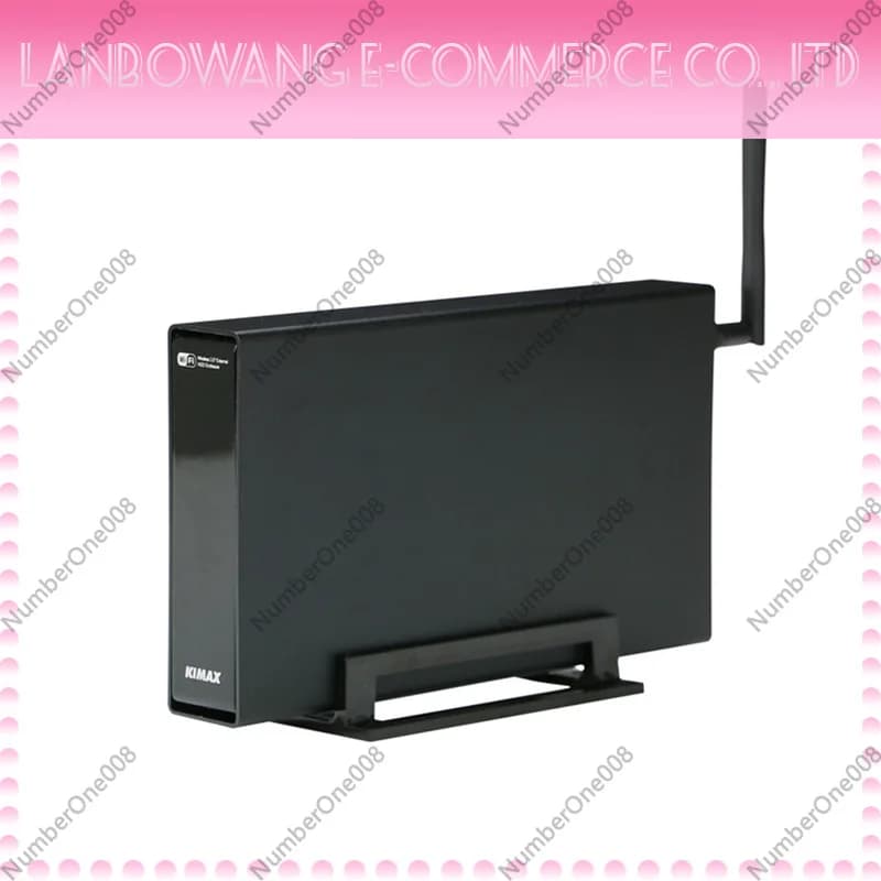 All-in-One Wireless NAS Enclosure with WiFi 5, USB 3.0, Supports 3.5" HDD, Home Cloud Storage & Media Server