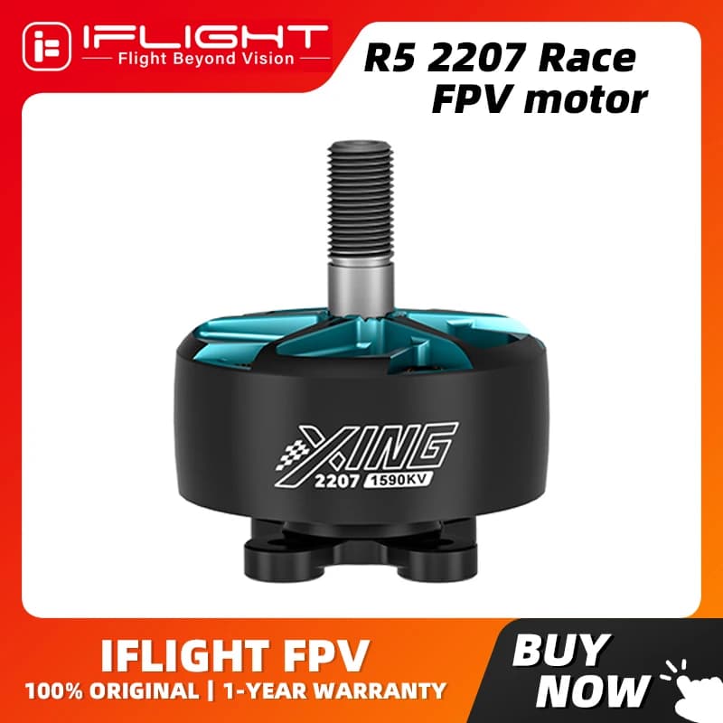 iFlight R5 2207 1590KV / 2100KV Race FPV motor with 5mm shaft for Drone Mach R5 Sport FPV part