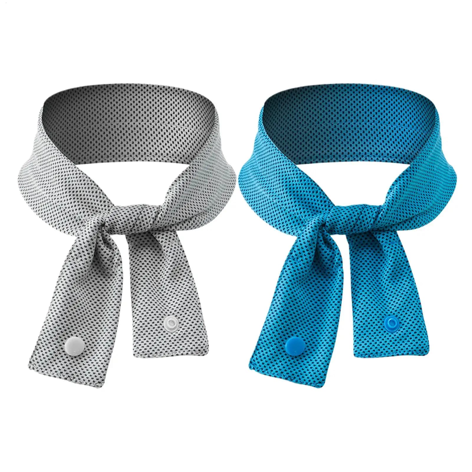 67x5 Cooling Ice Scarf Ice Scarf with Natural Cool Feeling Sweat-wiping Towel Outdoor Ice Belt Sports Headscarf Cold Tower