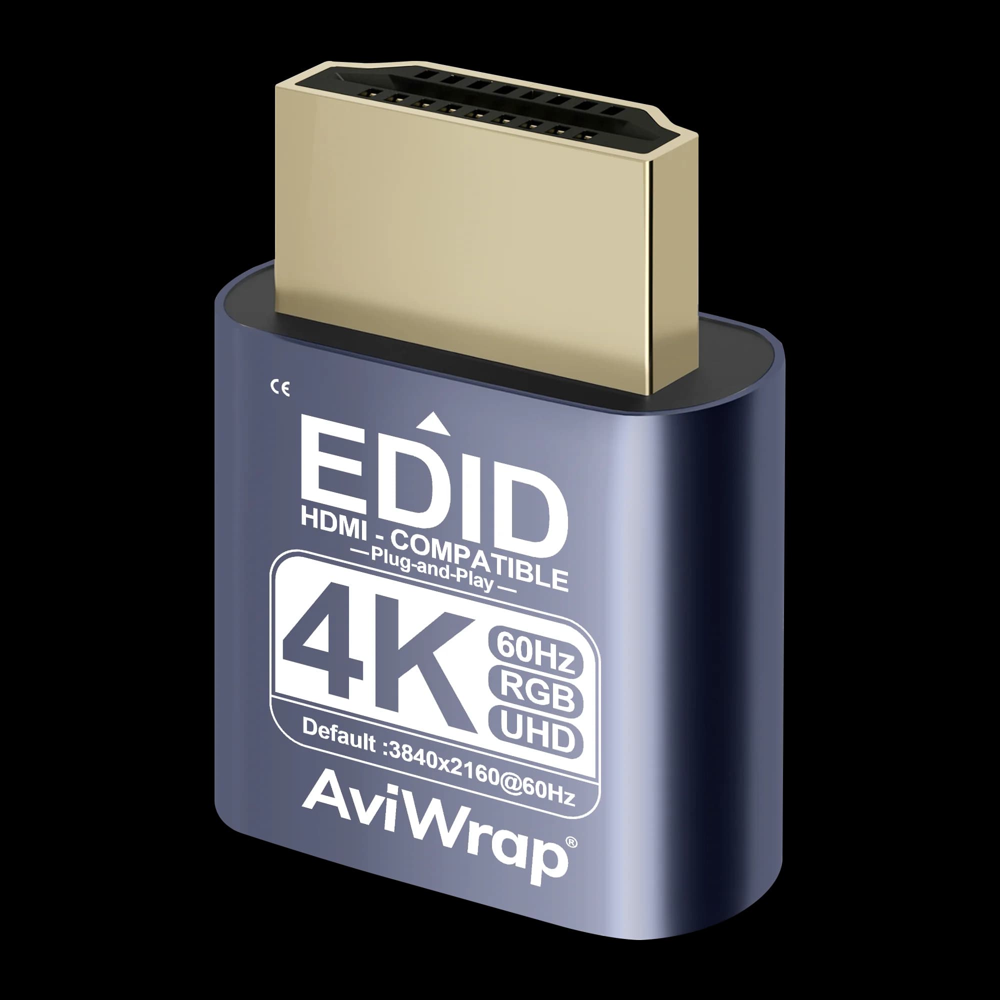 Adattatore HDMI Dummy Plug, Emulatore EDID 4K, Adattatore Monitor Virtuale per Desktop Remoto, 4K/1440p@60Hz, 1080p@120Hz, Adattatore Display Headless