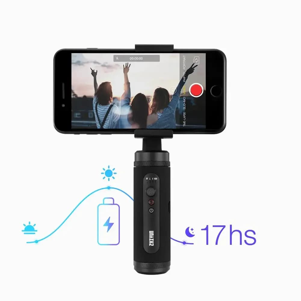 NEW Zhiyun Smooth Q2 Portable cardanic stabilizer for iPhone 11 Pro Max XS X 8P S10 S9 S8